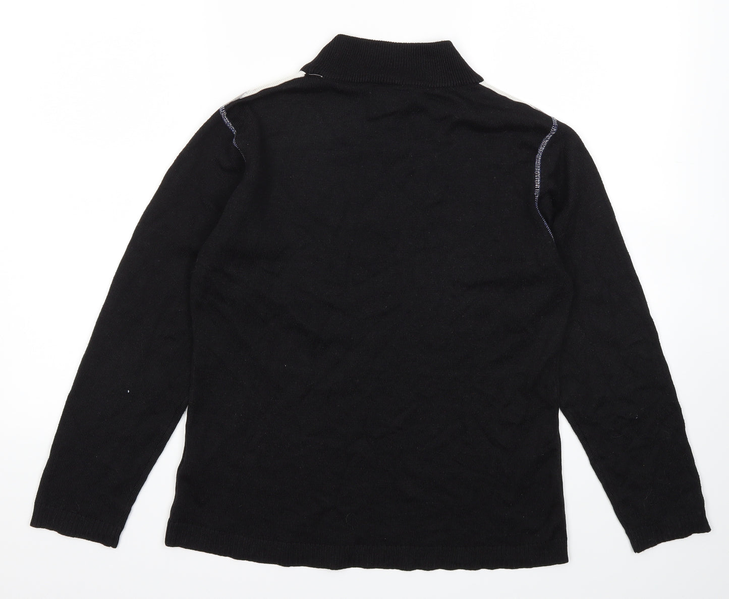 paramre Mens Black   Pullover Jumper Size M
