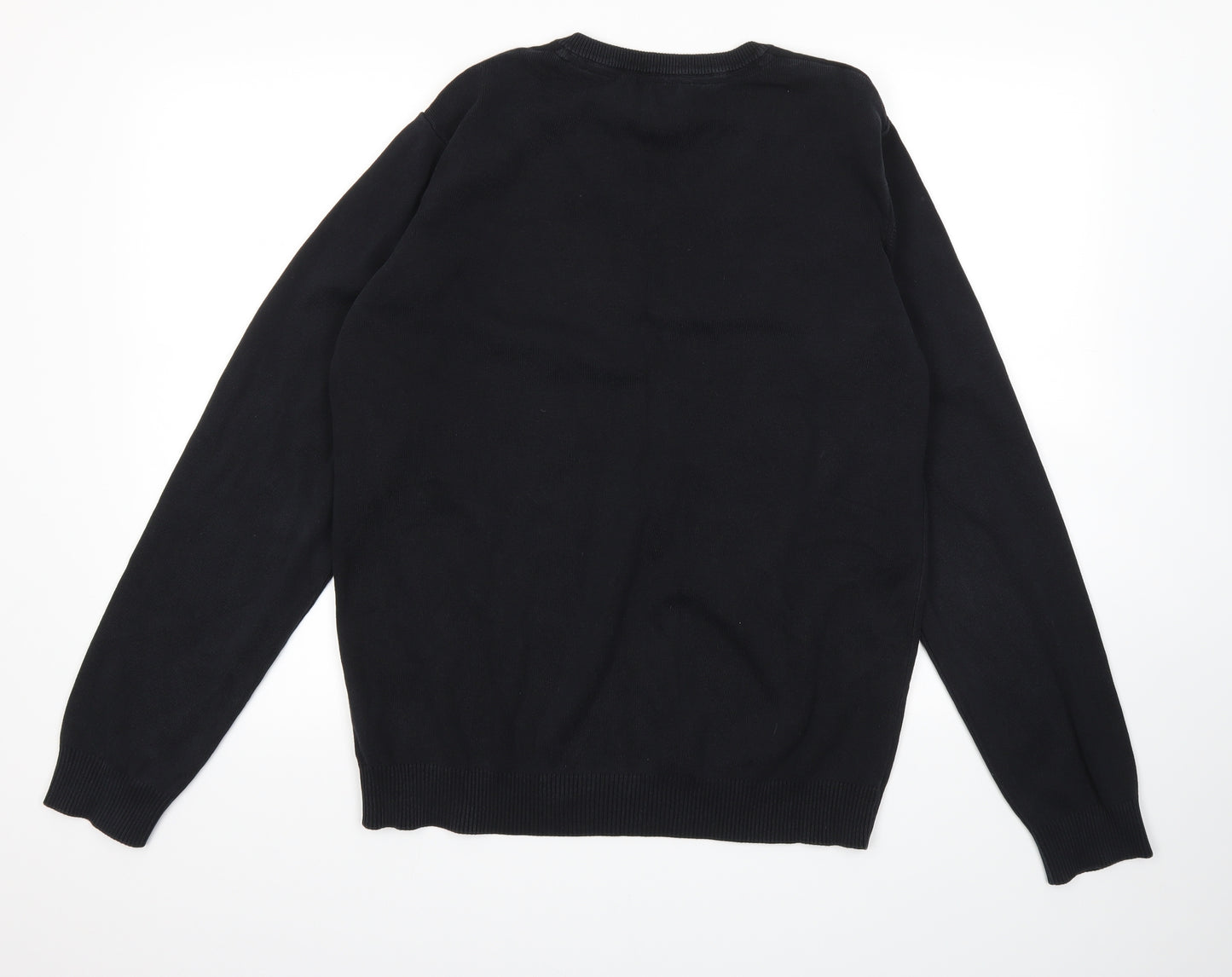 m&s Womens Black   Pullover Jumper Size M
