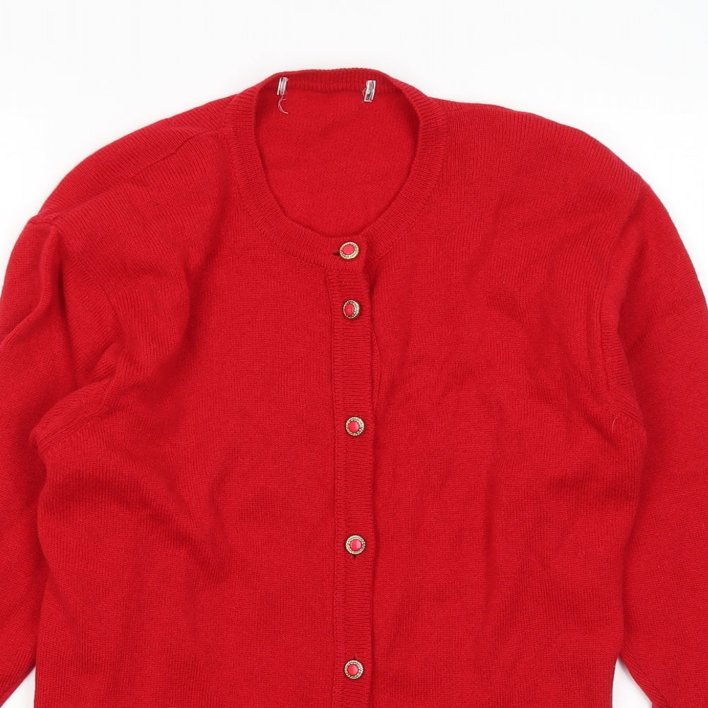 Preworn Womens Red   Jacket  Size M