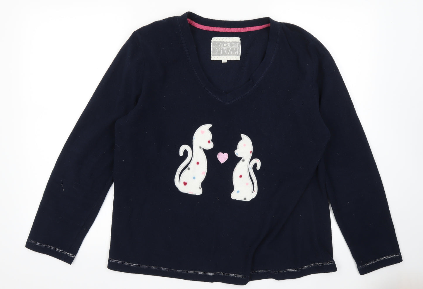 Preworn Womens Blue   Pullover Jumper Size 16  - cat