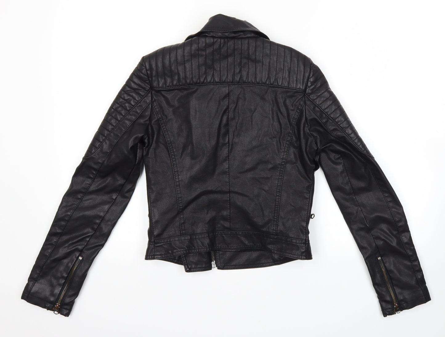 Topshop Womens Black   Jacket  Size 8