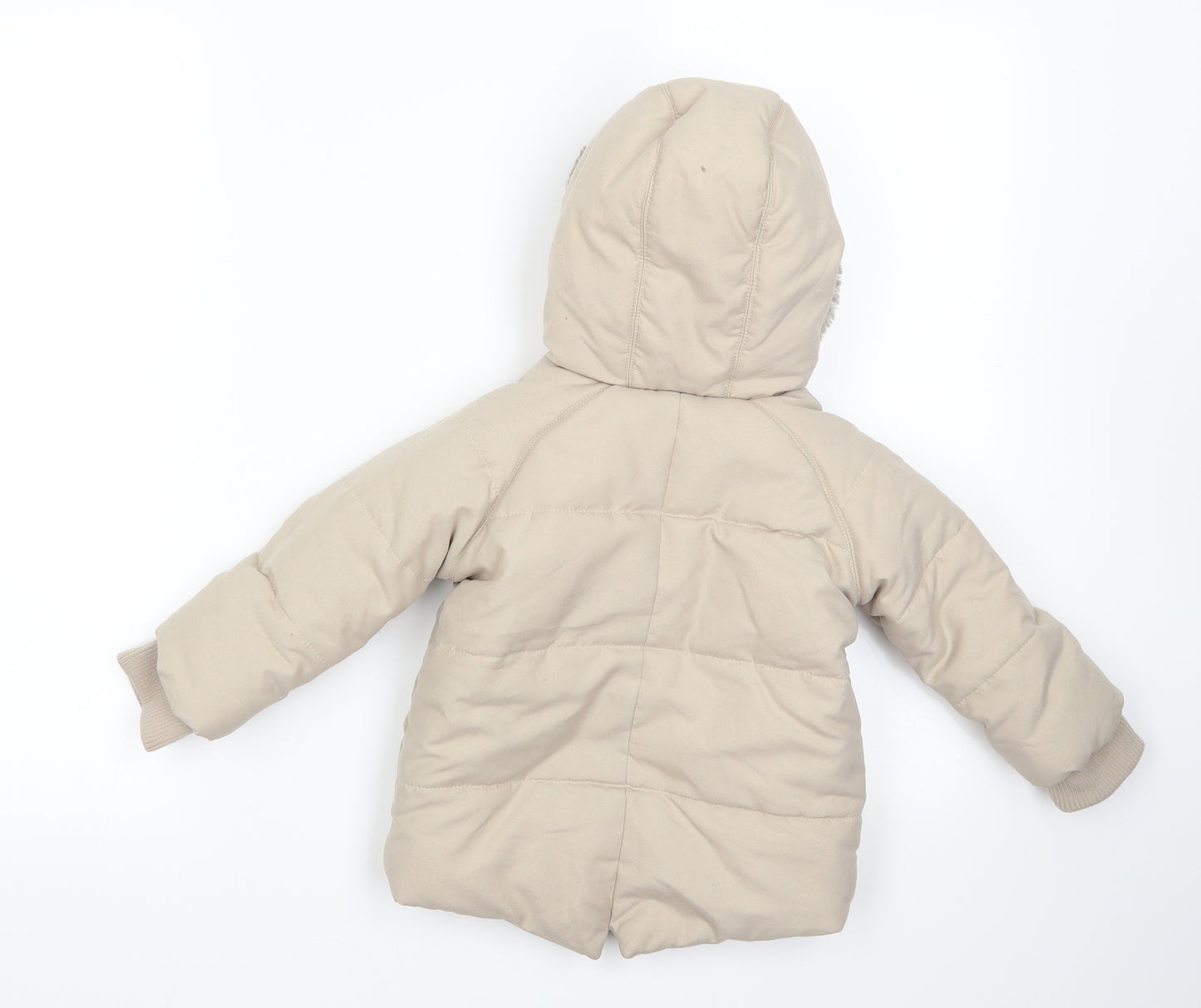George  Beige   Puffer Jacket Jacket Size 12 Months