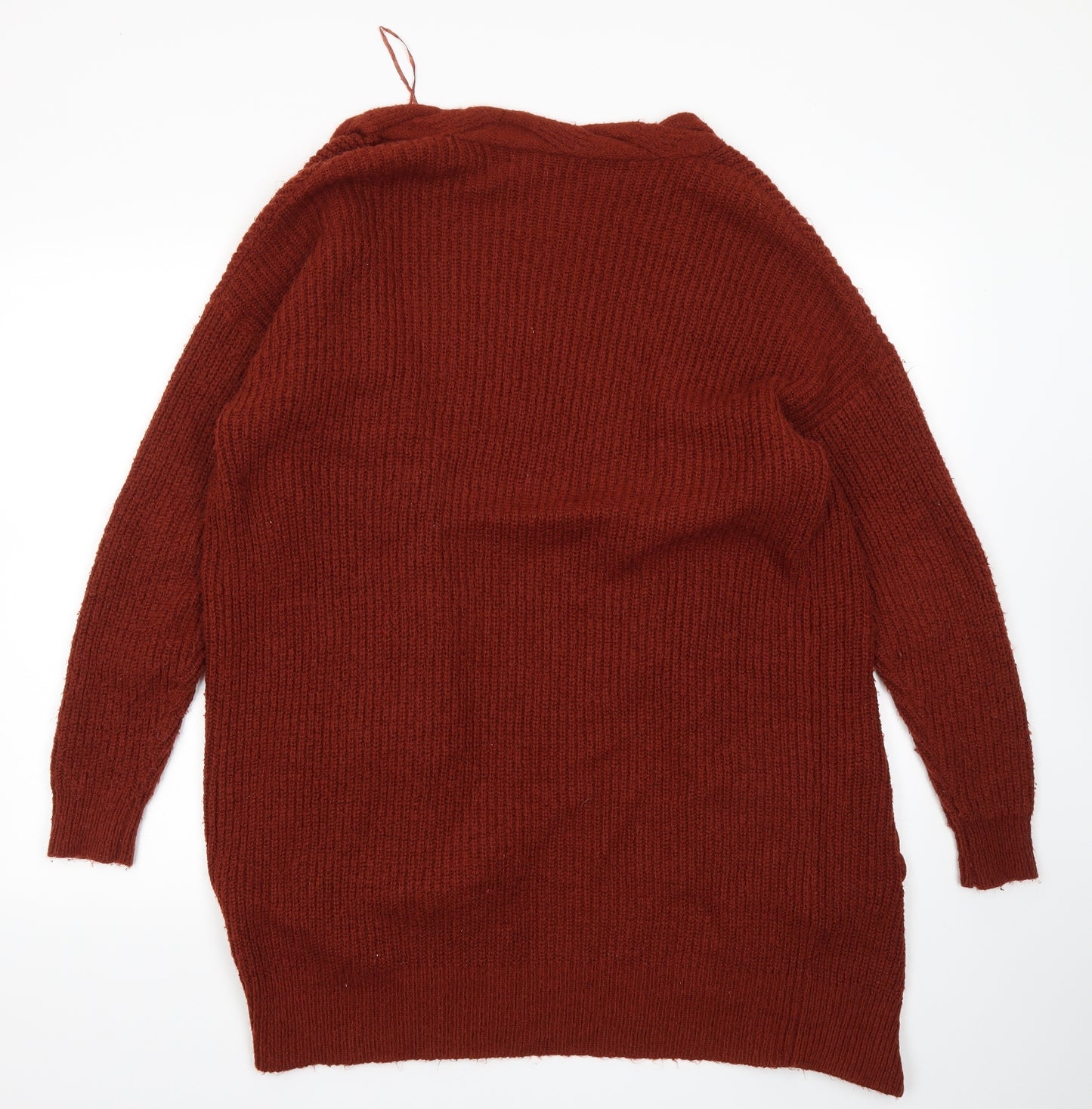 George Womens Orange   Cardigan Jumper Size 12