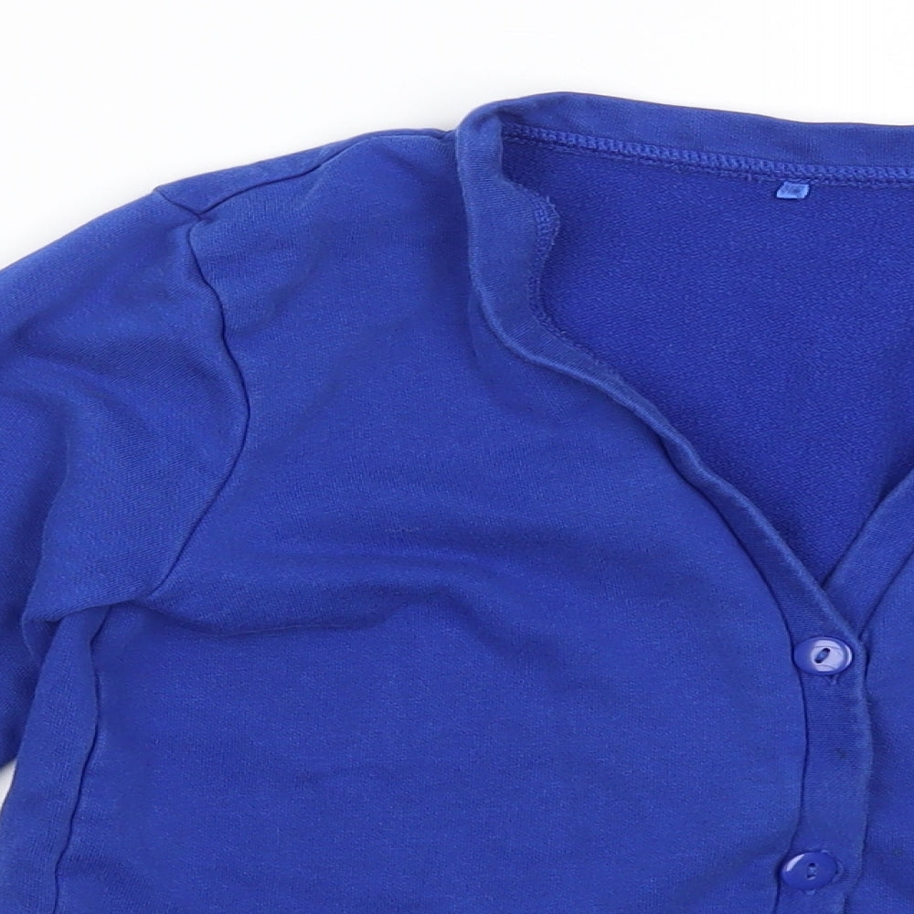 George Womens Blue   Cardigan Jumper