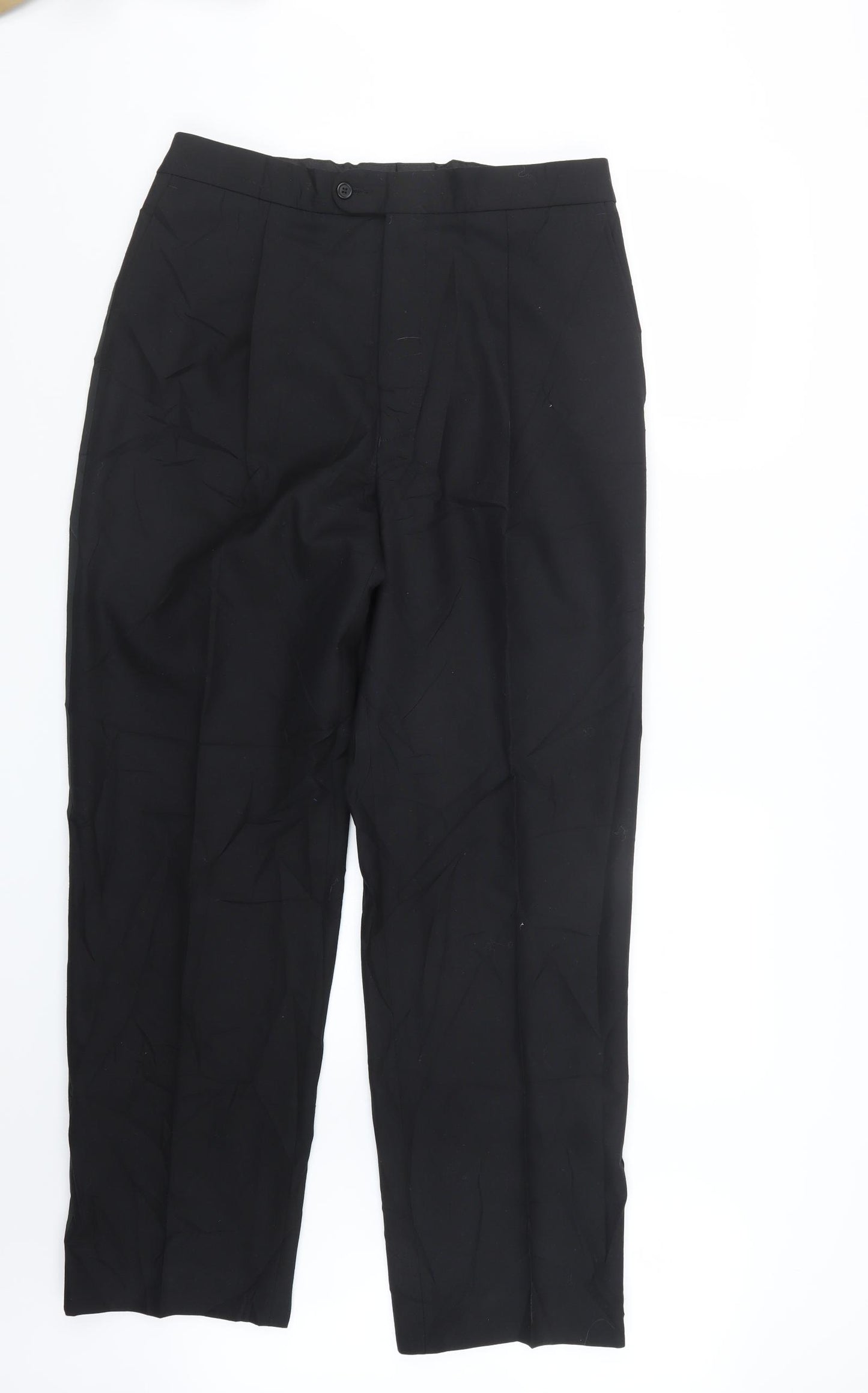 Preworn Mens Black   Trousers  Size 31 in L31 in