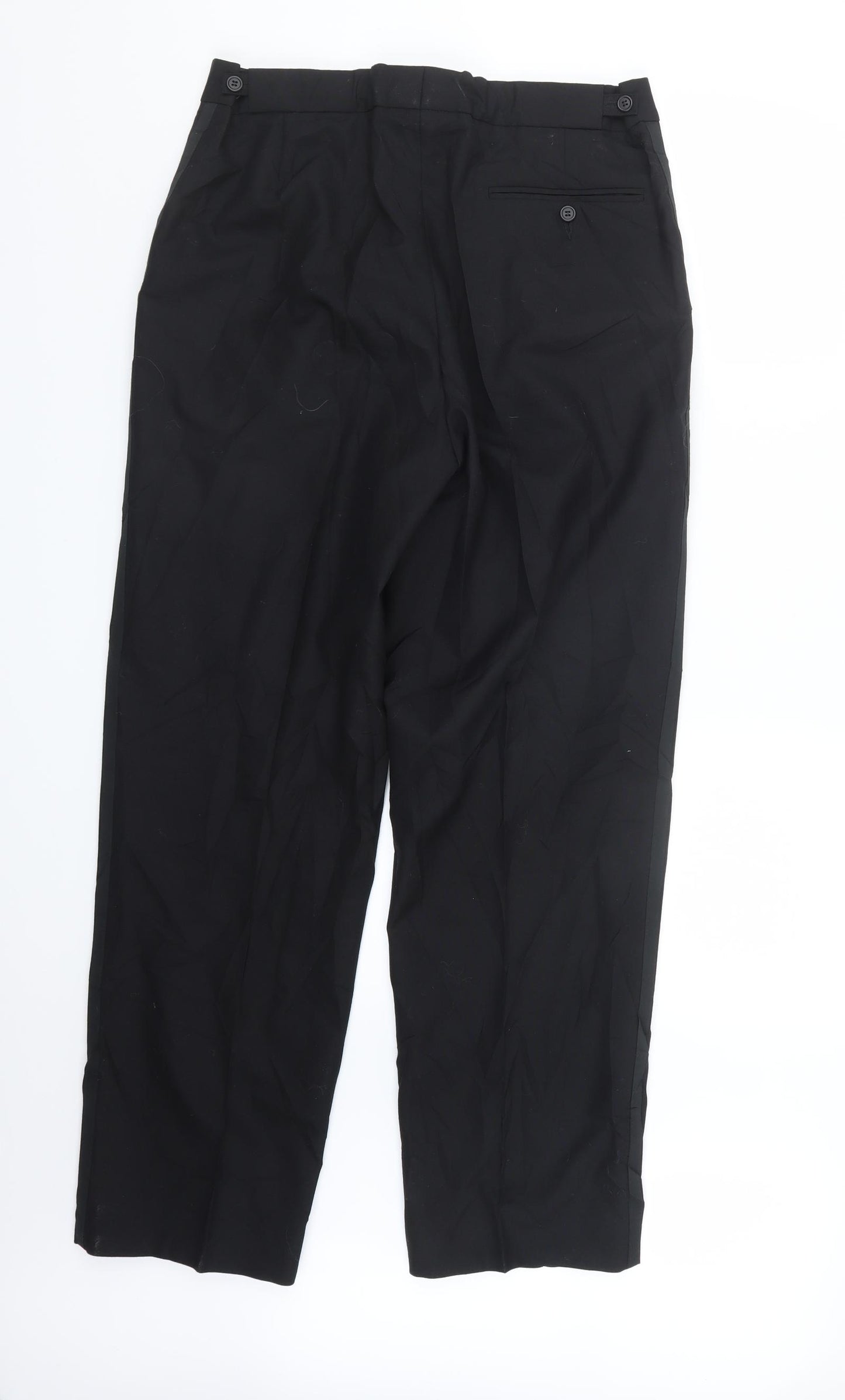 Preworn Mens Black   Trousers  Size 31 in L31 in