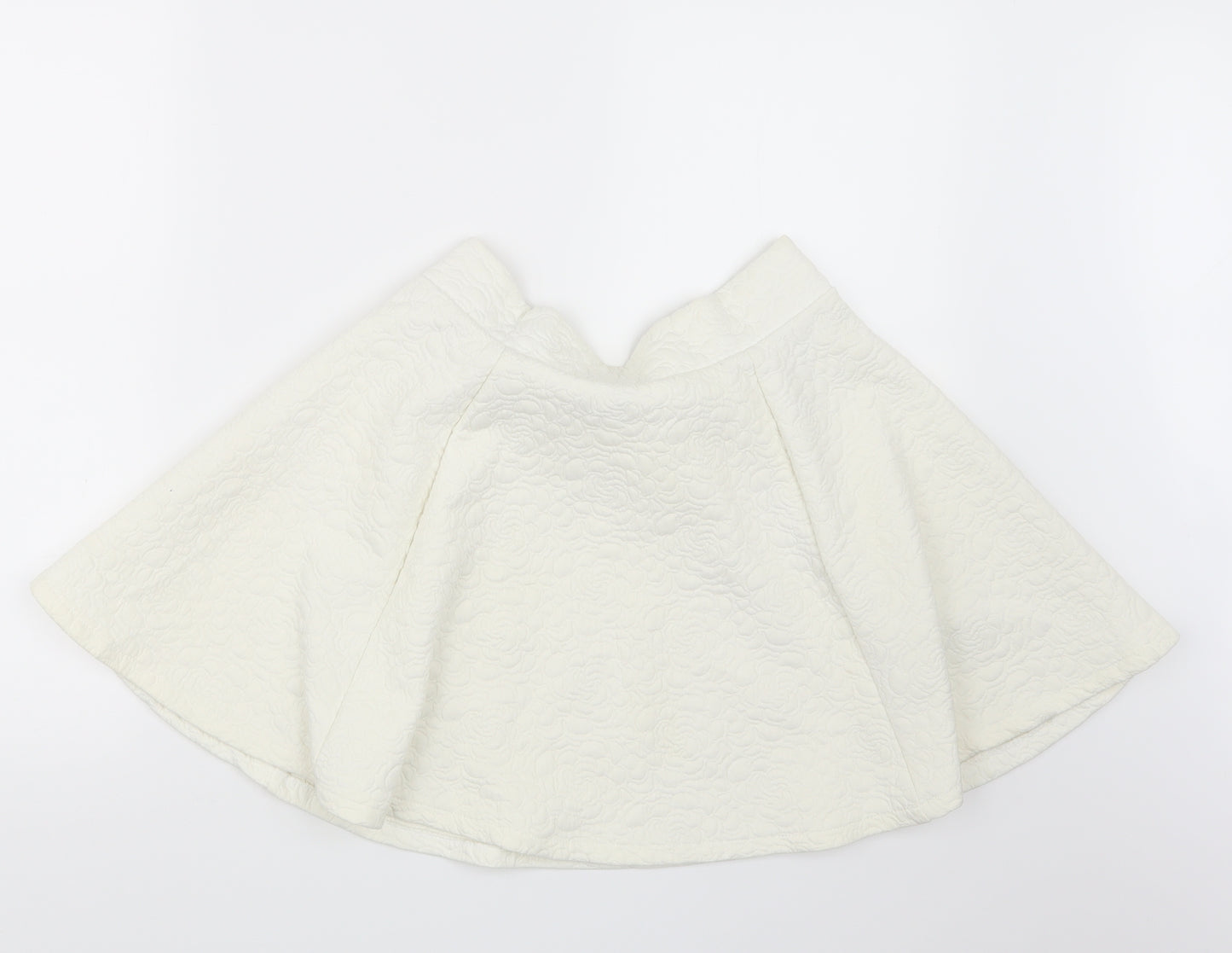 Pimkie Womens Ivory   Mini Skirt Size M