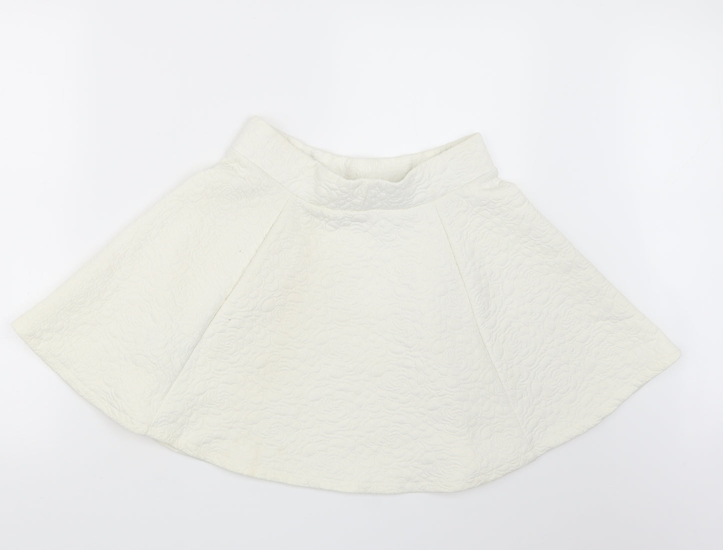 Pimkie Womens Ivory   Mini Skirt Size M