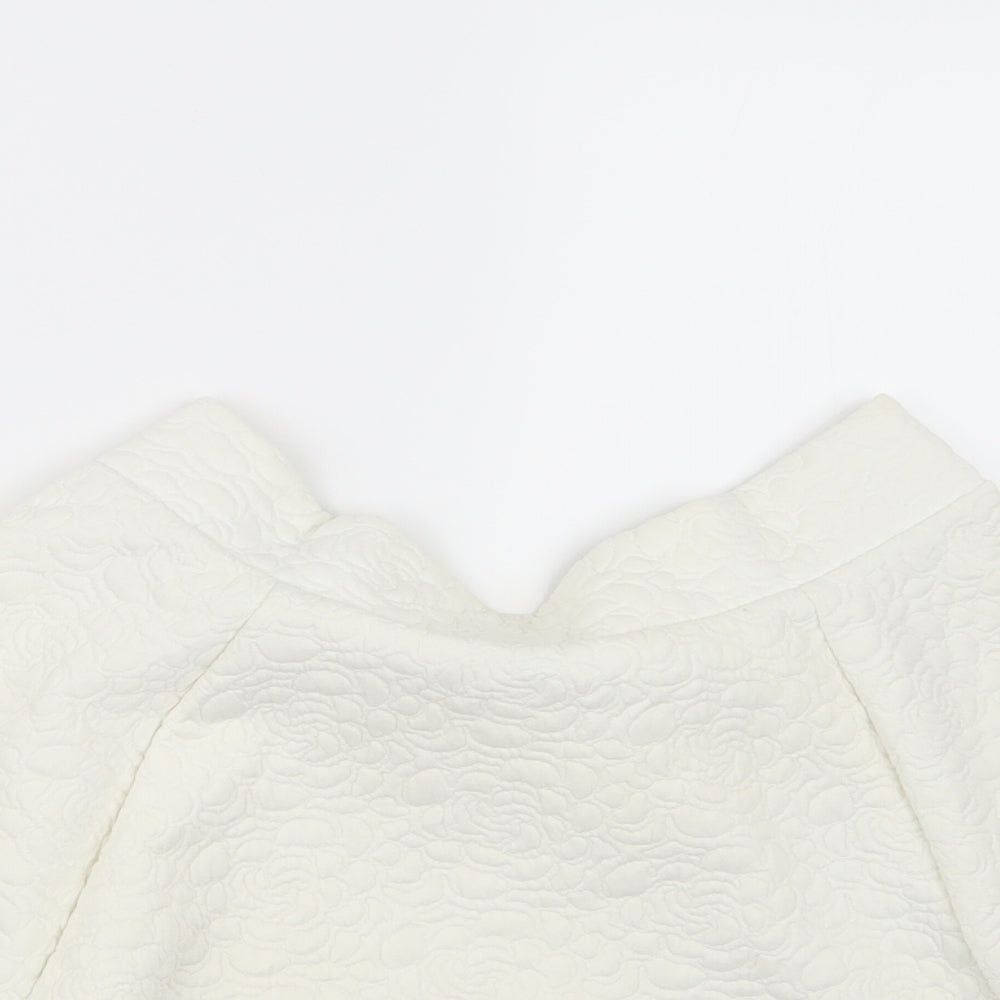 Pimkie Womens Ivory   Mini Skirt Size M