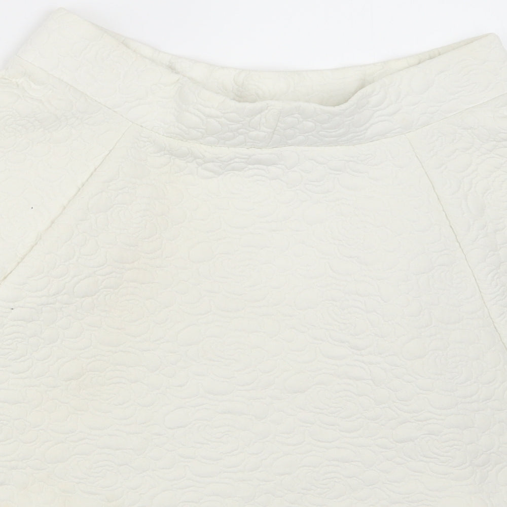 Pimkie Womens Ivory   Mini Skirt Size M