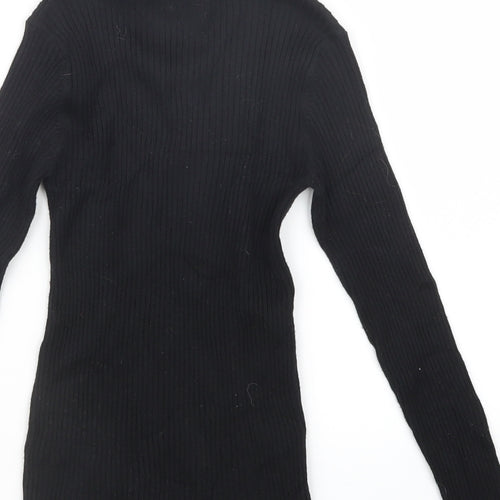 NEXT Girls Black   Pullover Jumper Size 10 Years