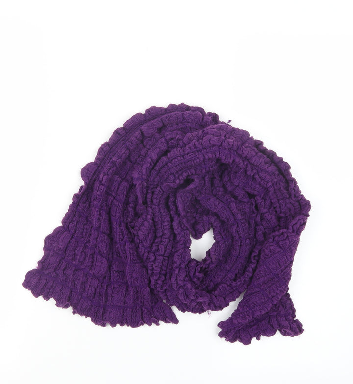 Preworn Womens Purple Scarf