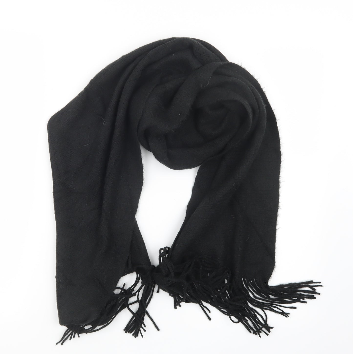 George Womens Black  Knit  Scarf