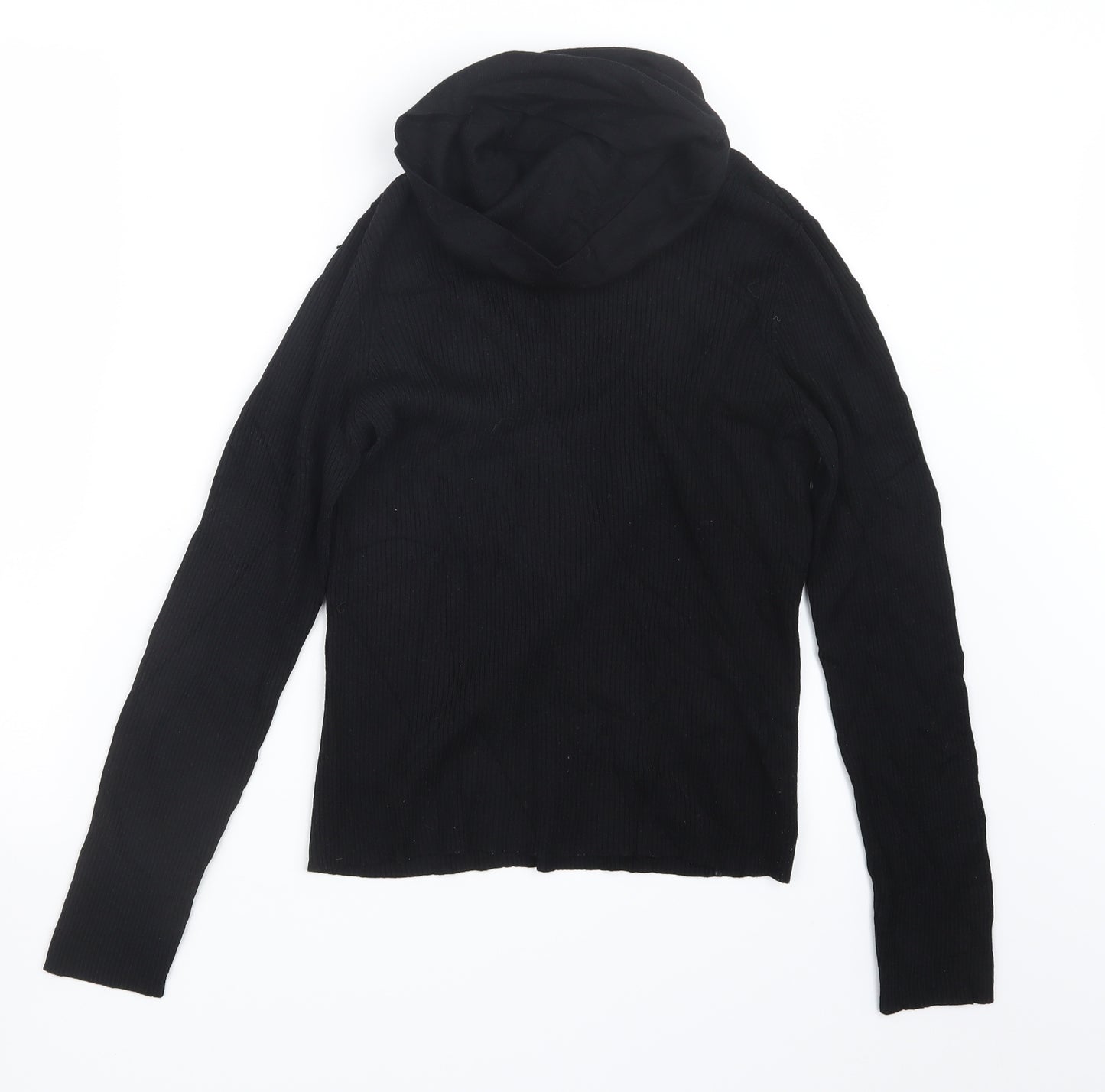 Marks and Spencer Womens Black  Knit Pullover Jumper Size 14