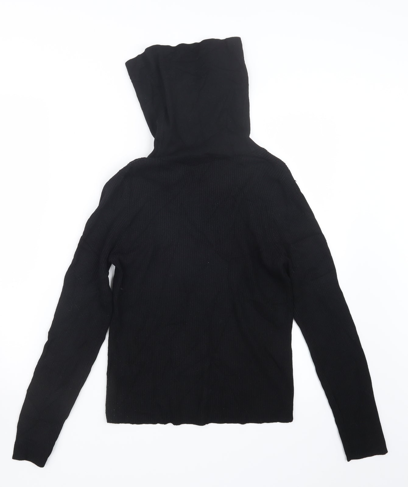 Marks and Spencer Womens Black  Knit Pullover Jumper Size 14