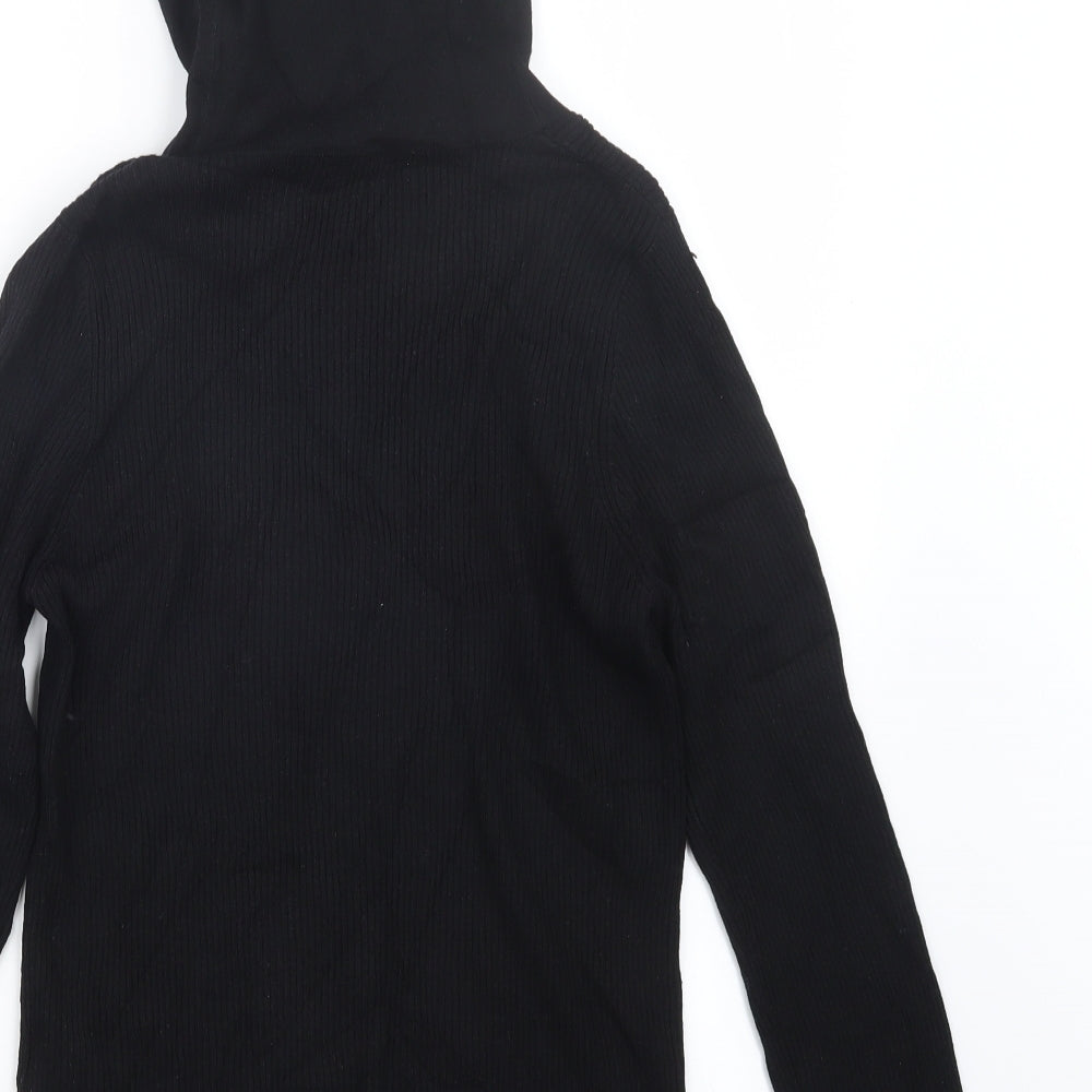 Marks and Spencer Womens Black  Knit Pullover Jumper Size 14