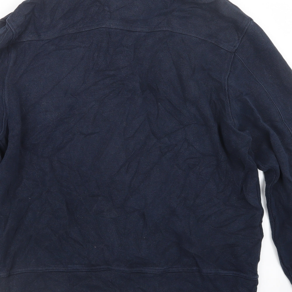 GANT Mens Blue  Knit Pullover Sweatshirt Size L