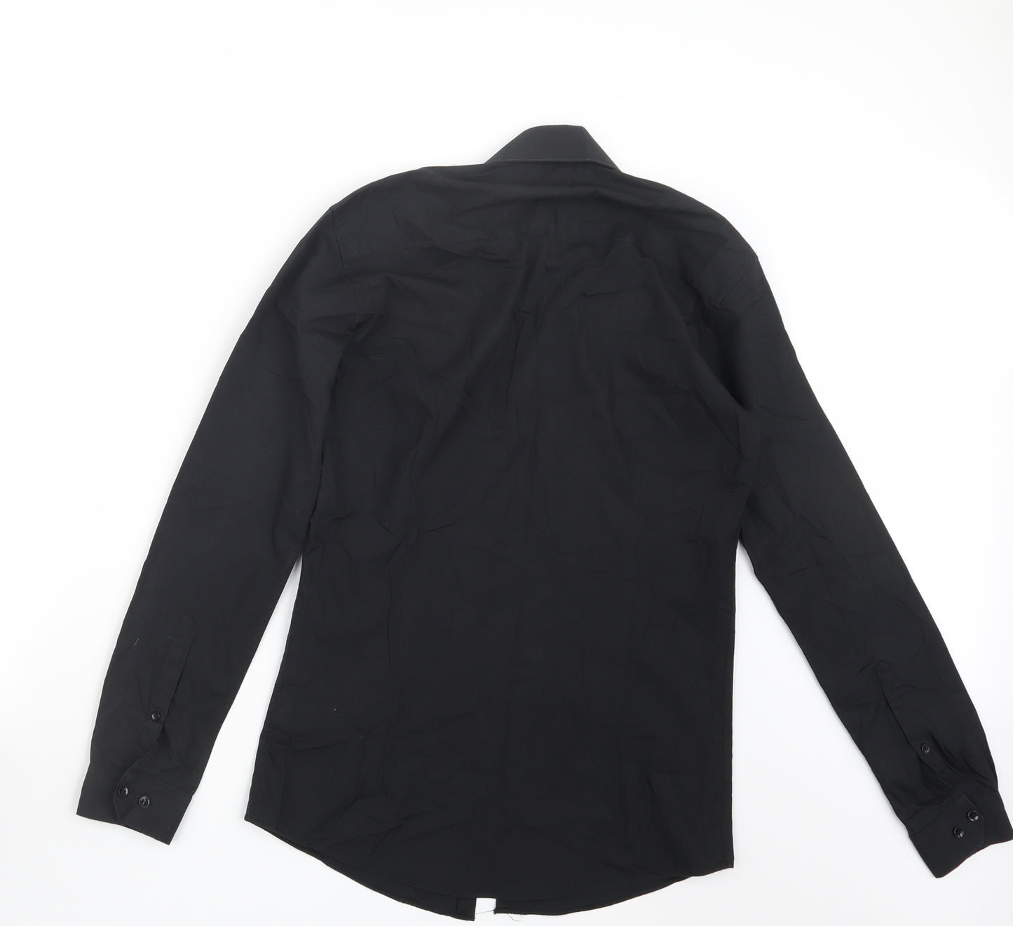 Cedar Wood State Mens Black    Button-Up Size 14