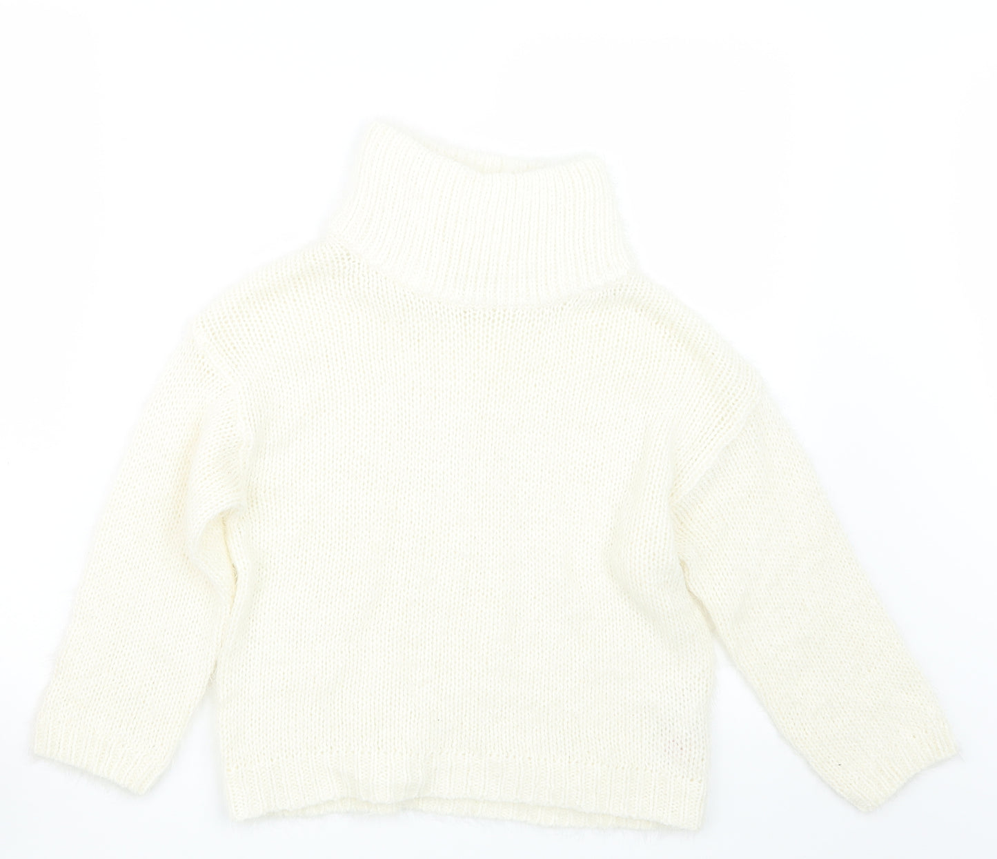 F&F Womens Ivory  Knit Pullover Jumper Size 6