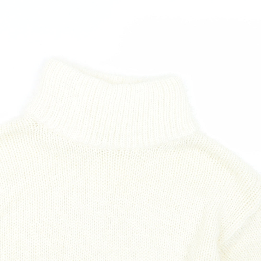F&F Womens Ivory  Knit Pullover Jumper Size 6
