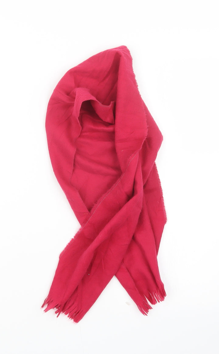 Francois Duchamps Womens Pink  Knit  Scarf