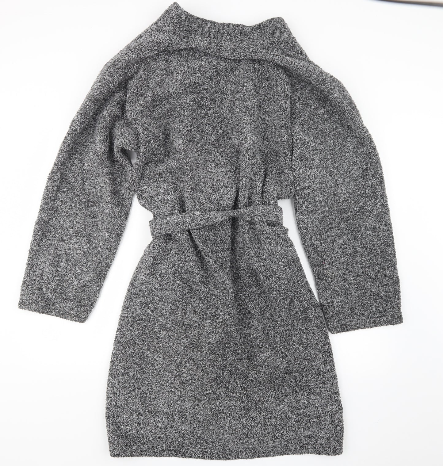 Marks and Spencer Mens Grey Geometric   Robe Size M