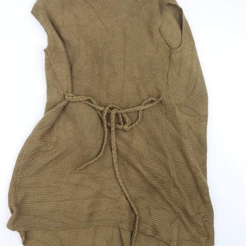 TU Womens Beige  Knit Cardigan Jumper Size 20