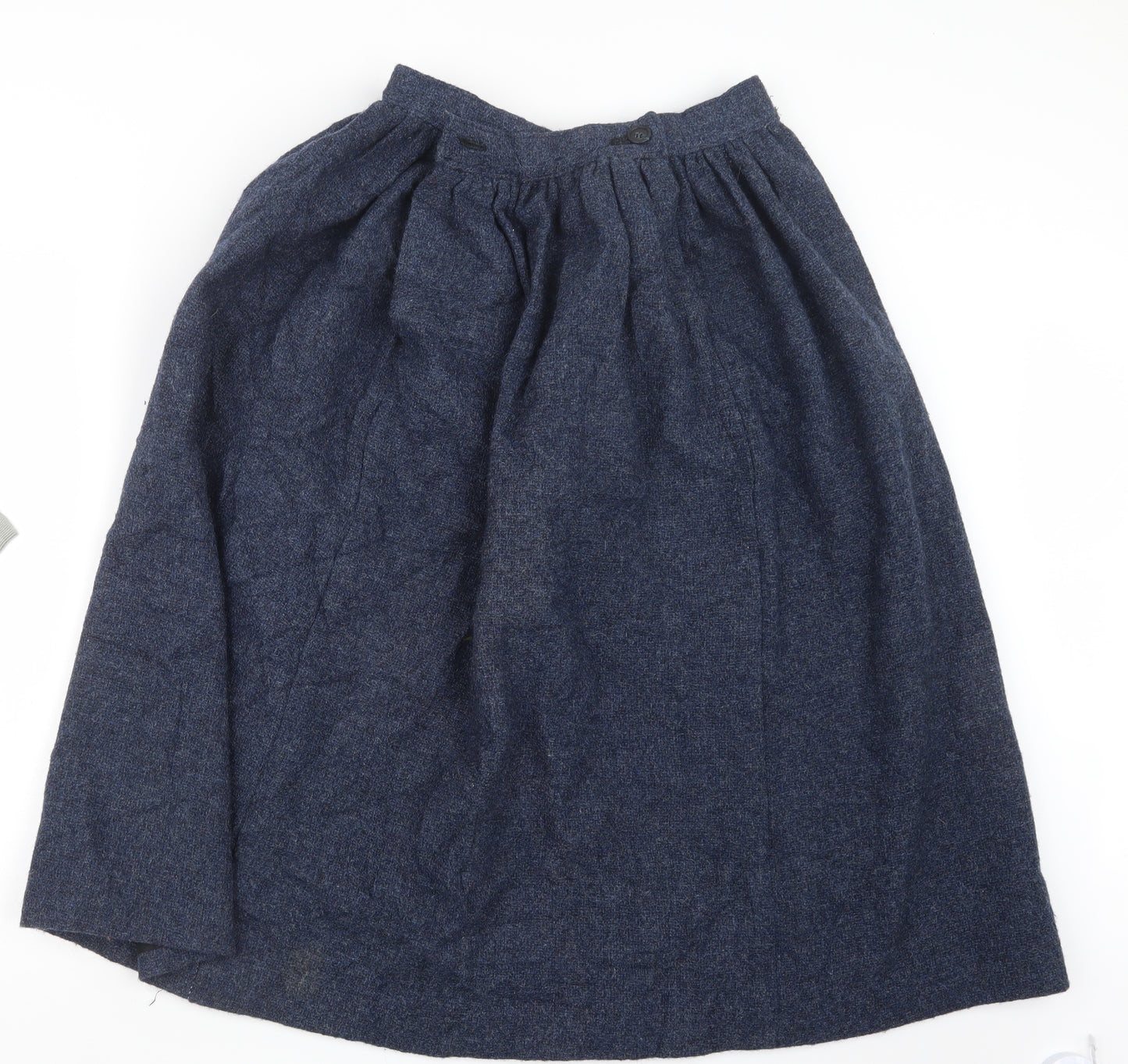 Preworn Womens Blue   A-Line Skirt Size 24 in