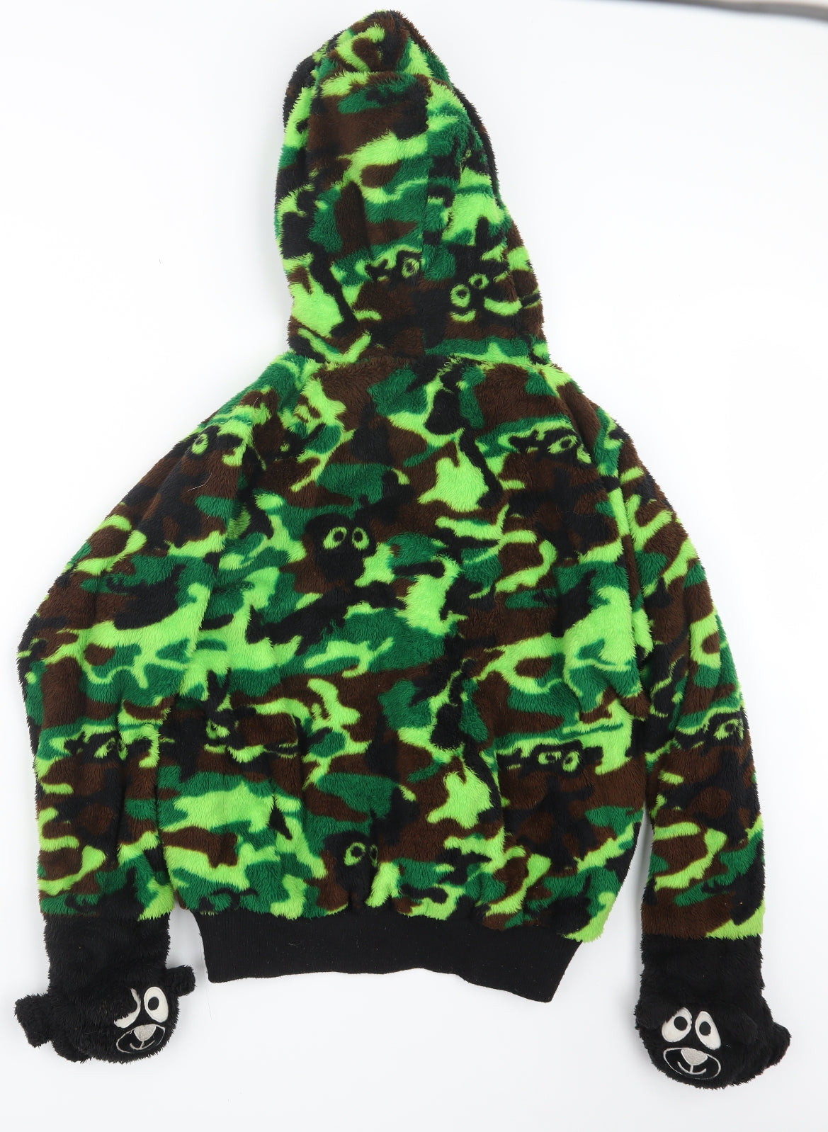 Mini Cream Womens Green Camouflage  Jacket  Size XS