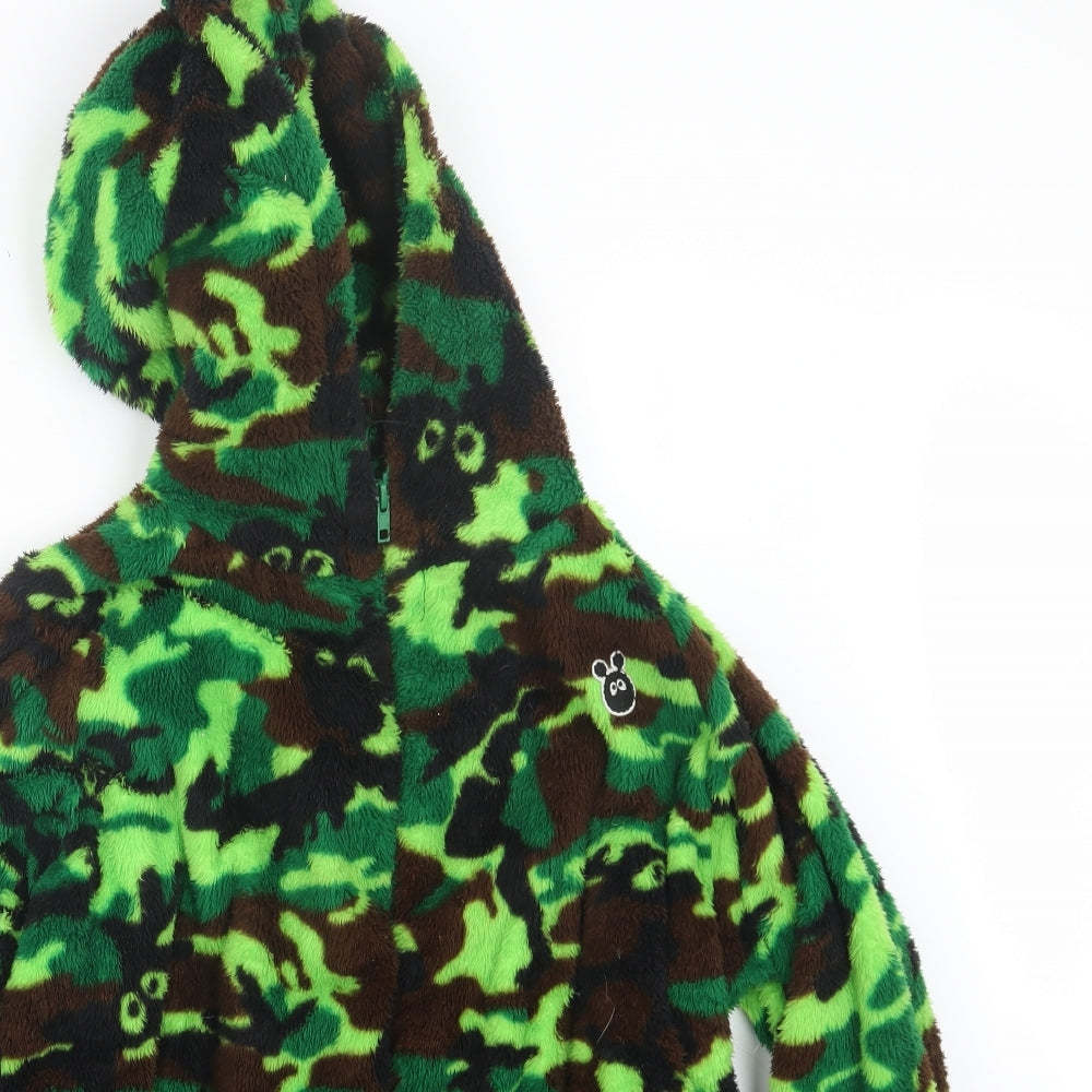 Mini Cream Womens Green Camouflage  Jacket  Size XS