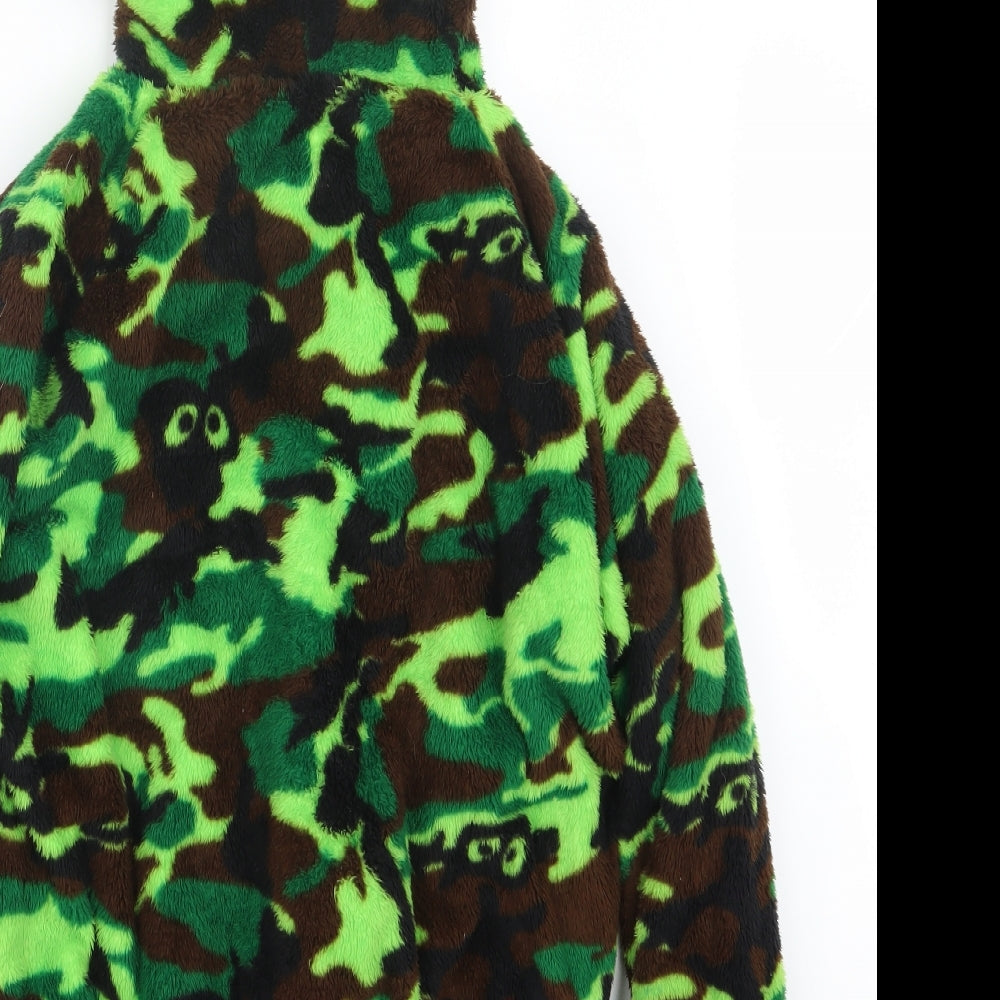 Mini Cream Womens Green Camouflage  Jacket  Size XS