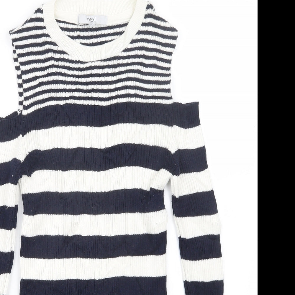 NEXT Womens Blue  Knit Pullover Jumper Size 12