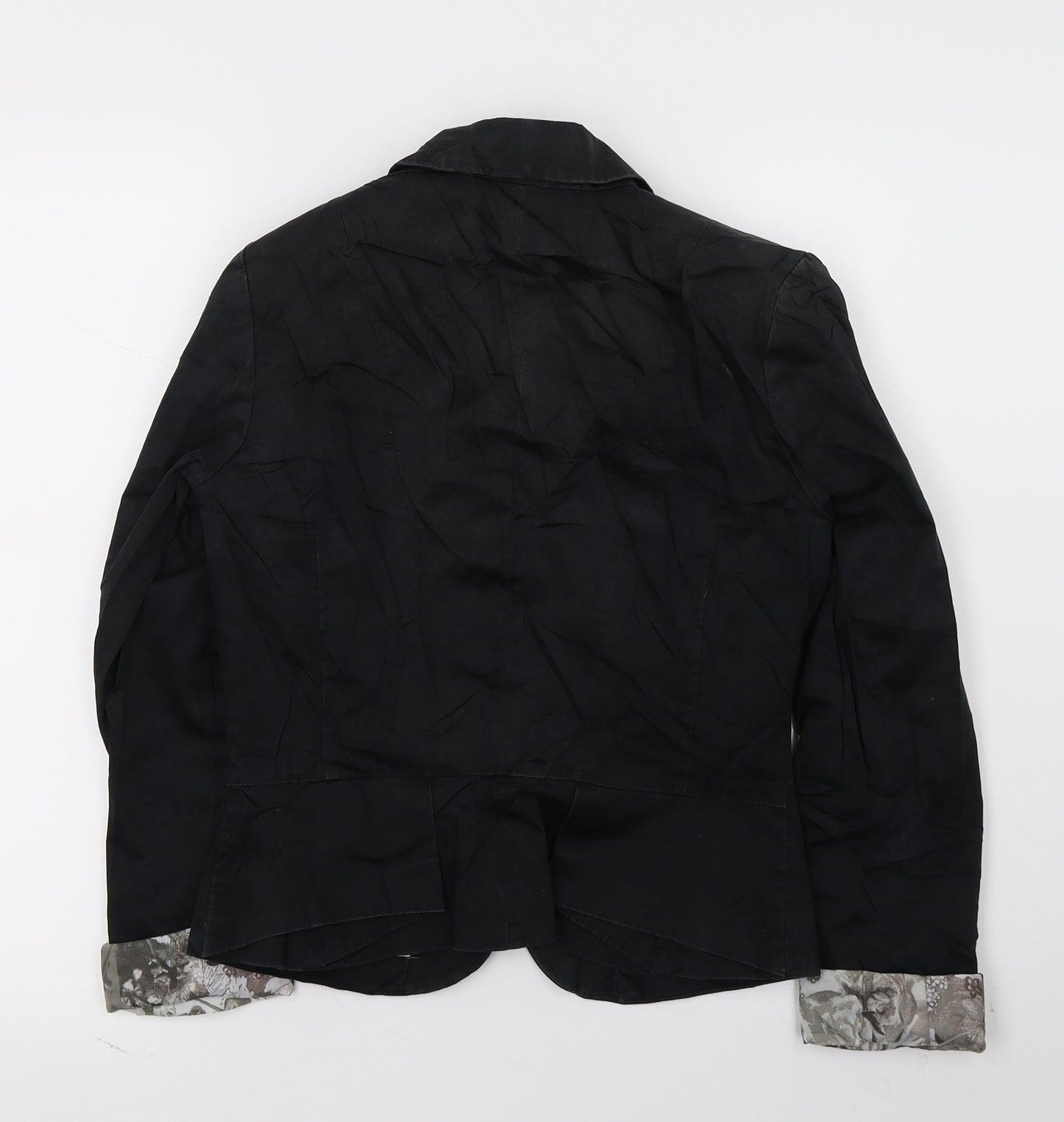 H&M Womens Black   Jacket Blazer Size 8