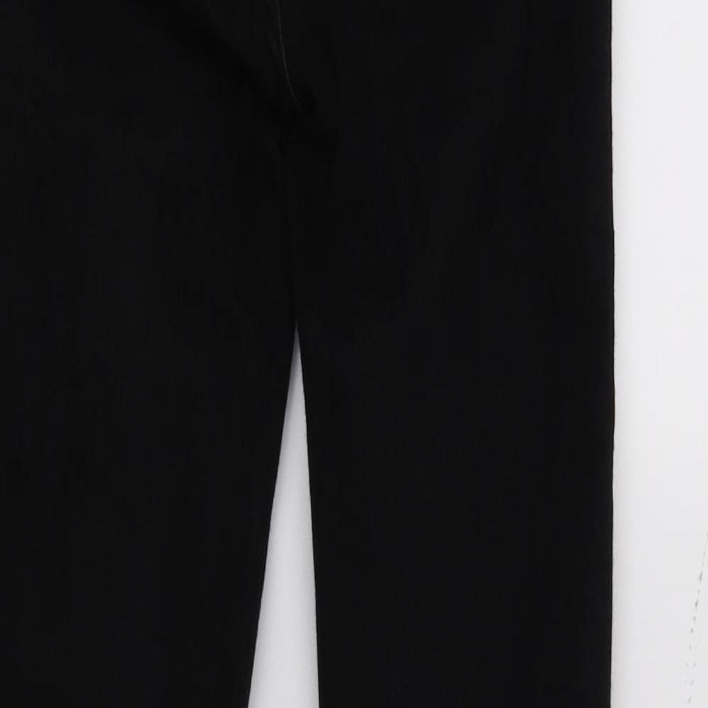 Denim & Co. Womens Black  Denim Skinny Jeans Size 6 L27 in