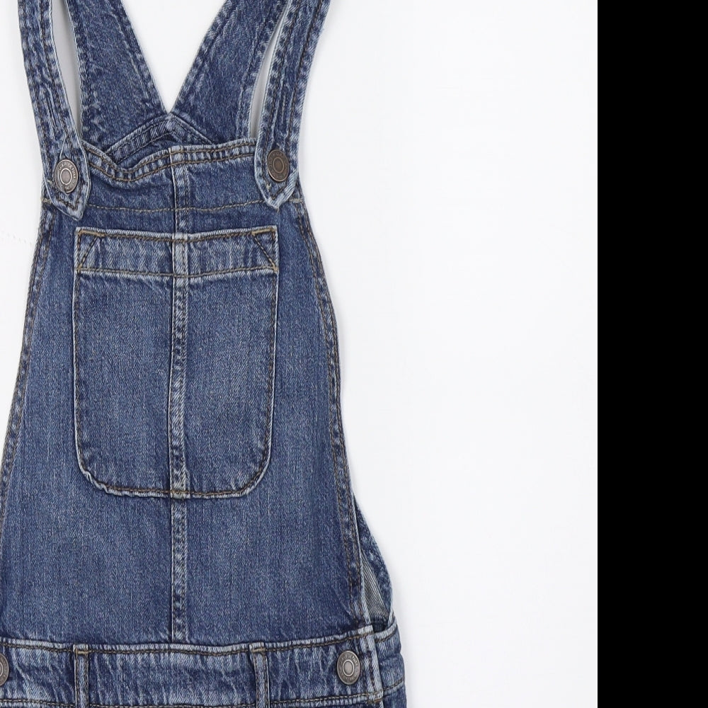 Gap Girls Blue  Denim Dungaree One-Piece Size 8-9 Years