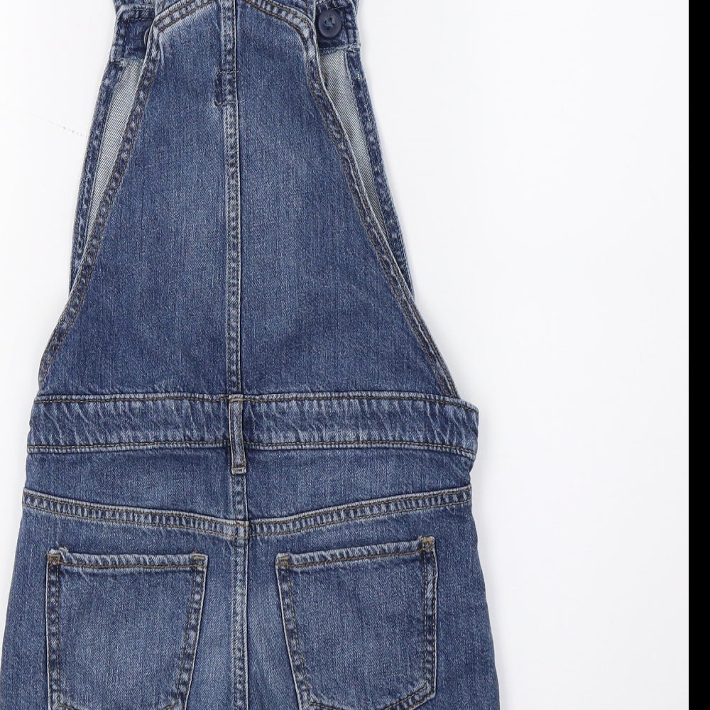 Gap Girls Blue  Denim Dungaree One-Piece Size 8-9 Years