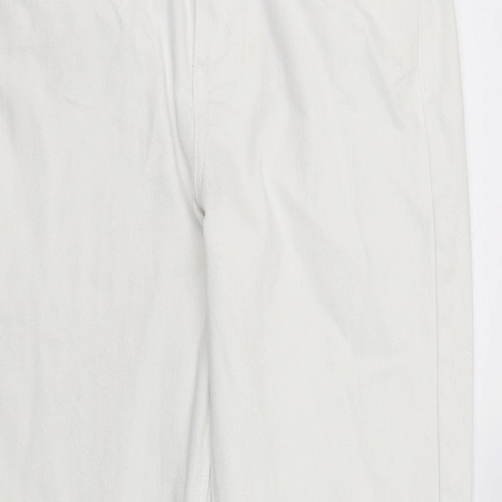 Autograph Womens White  Denim Skinny Jeans Size 8 L26 in