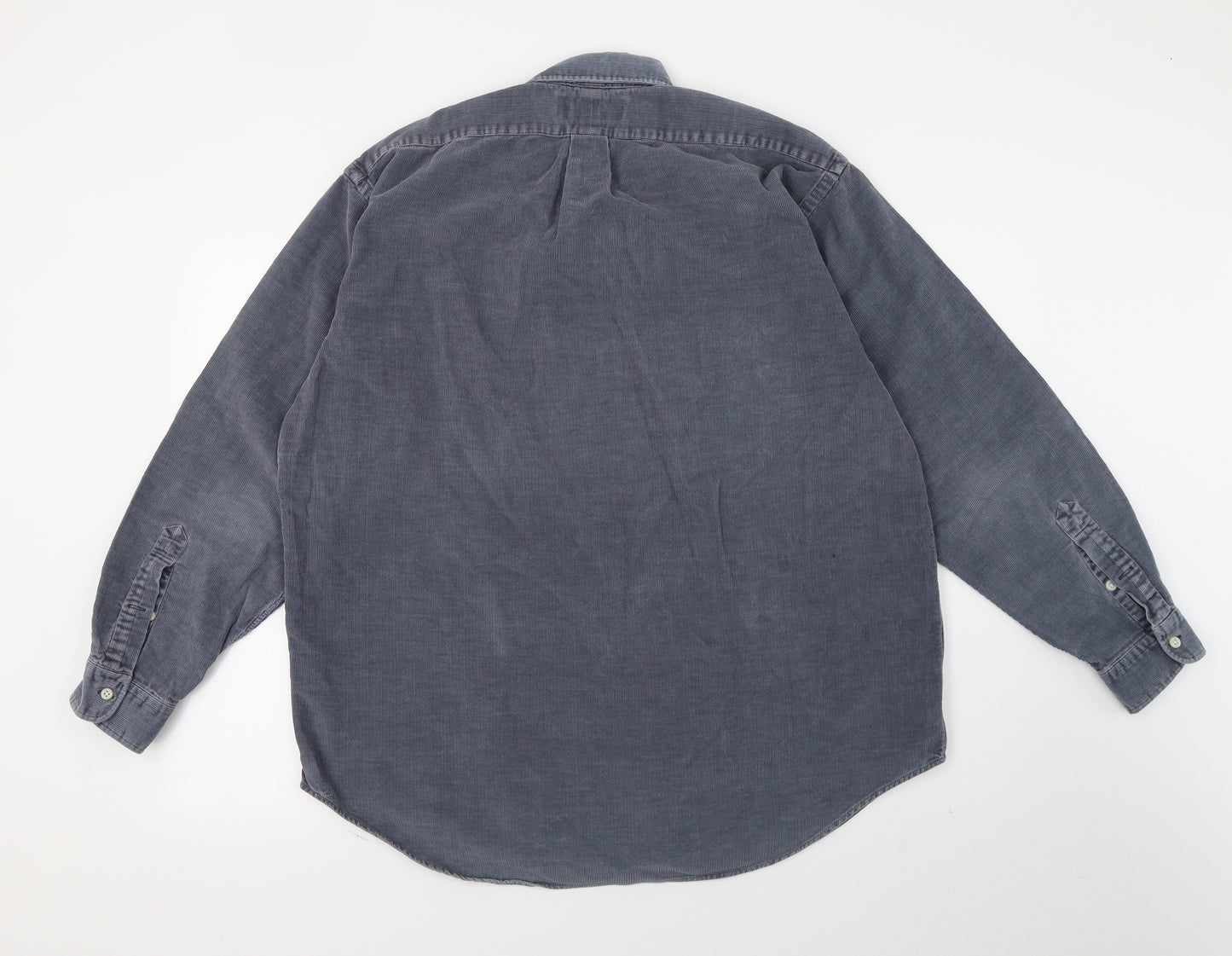 Polo Ralph Lauren Mens Grey    Button-Up Size L