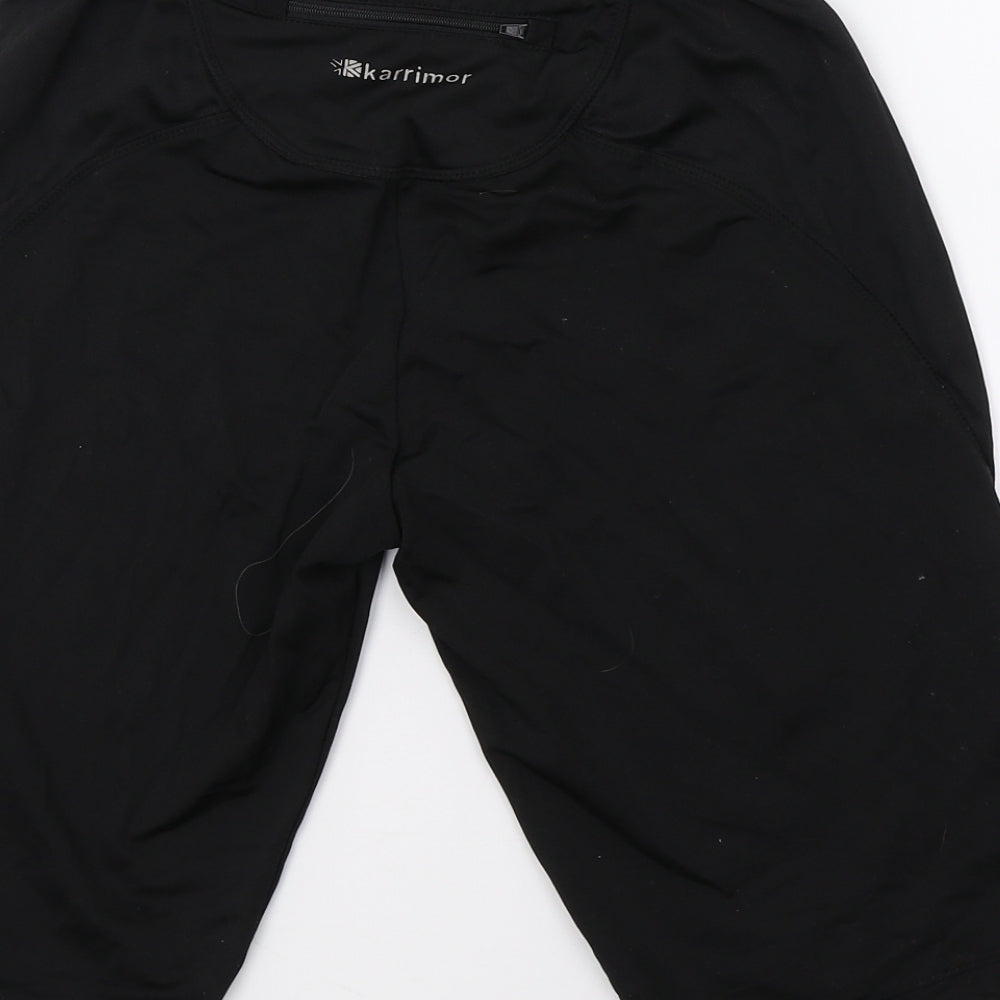 Karrimor Girls Black   Sweat Shorts Size L
