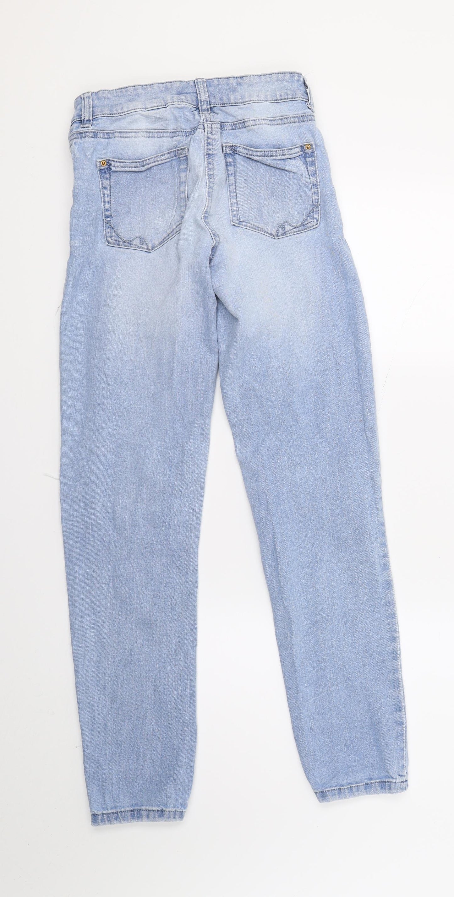NEXT Womens Blue  Denim Skinny Jeans Size 6 L29 in