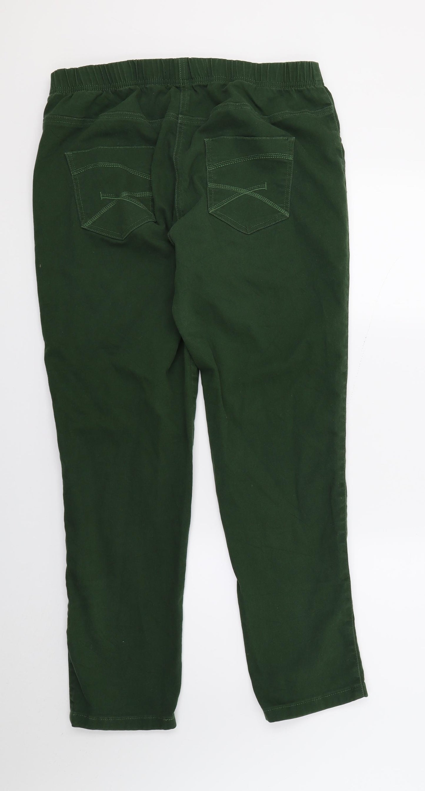 TU Womens Green   Jegging Trousers Size 20 L28 in