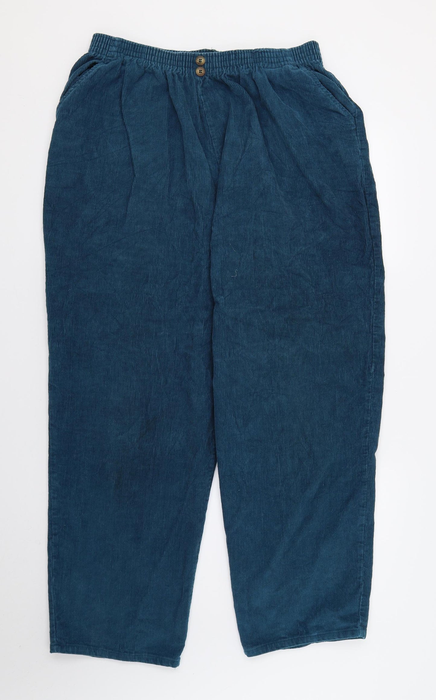 FASHION EXTRA Womens Blue   Trousers  Size 22 L28 in