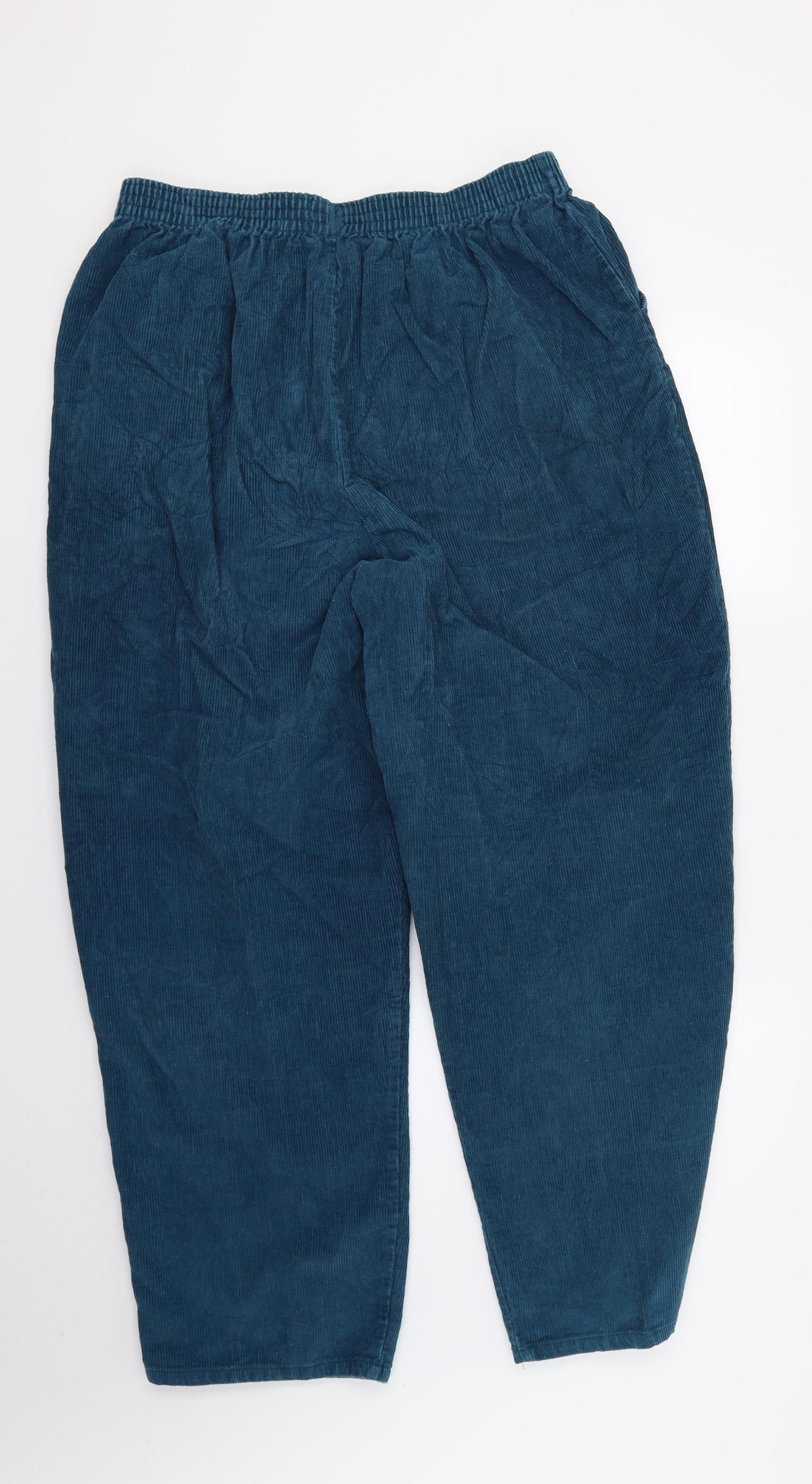 FASHION EXTRA Womens Blue   Trousers  Size 22 L28 in