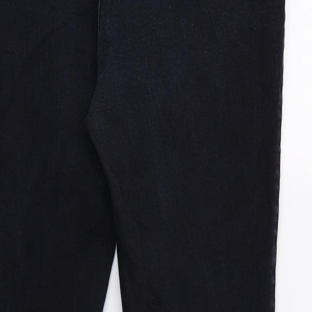 Per Una Womens Blue  Denim Straight Jeans Size 18 L28 in