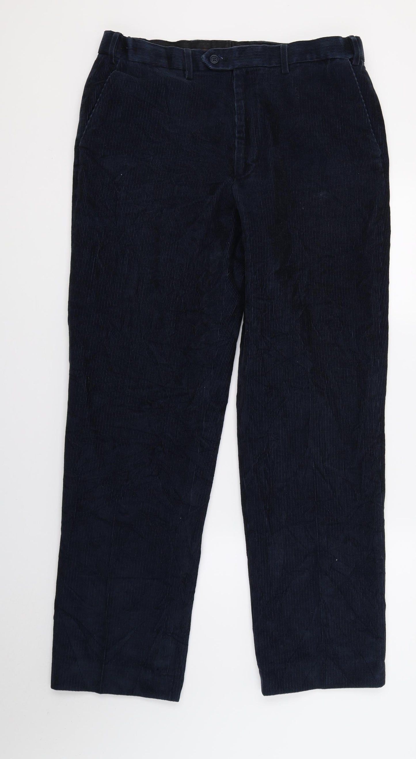 M&S Mens Blue   Trousers   L33 in