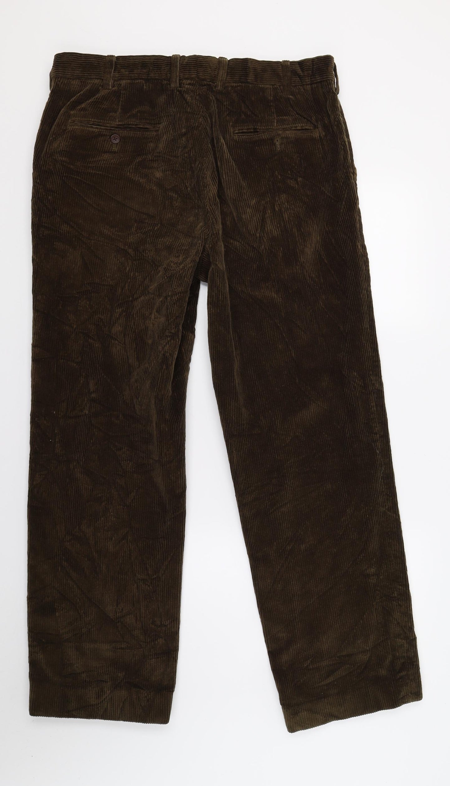 Charles Tyrwhitt Mens Brown   Trousers   L32 in