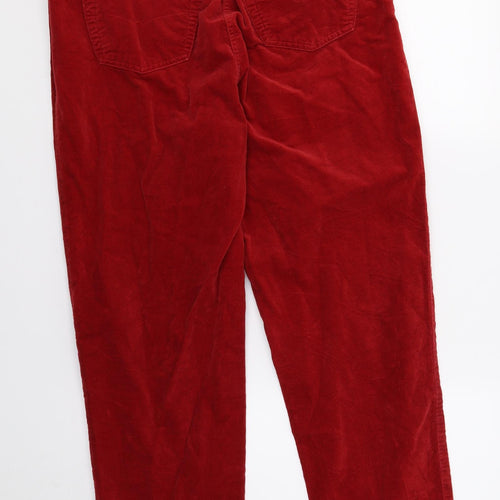 NEXT Womens Red   Trousers  Size 16 L28 in