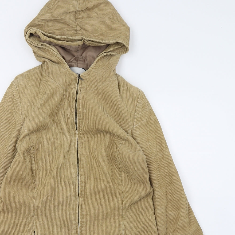 Vera Moda Womens Beige   Jacket Coat Size S