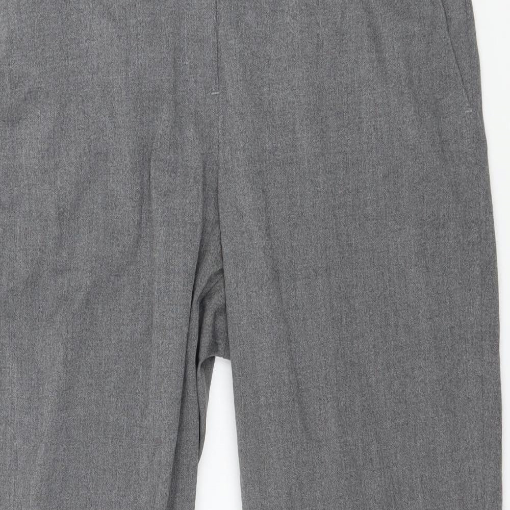 Mango Womens Grey   Trousers  Size 12 L27 in