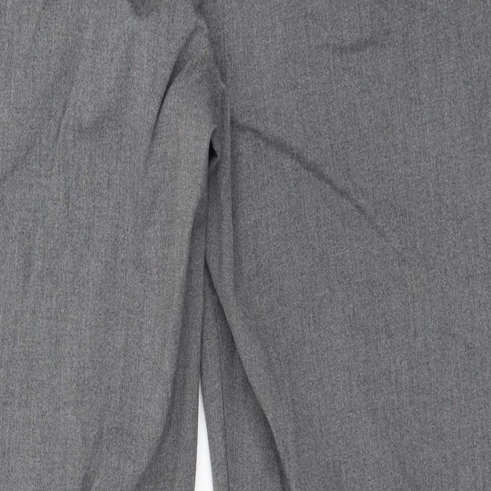 Mango Womens Grey   Trousers  Size 12 L27 in